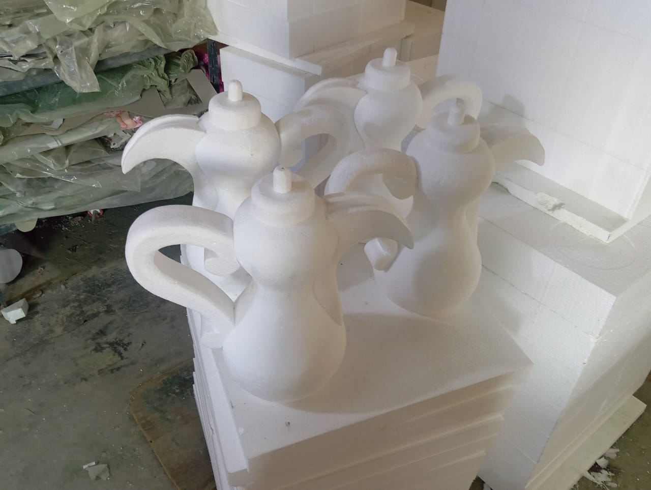 مباخر الفلين للتمور مقاس وسط